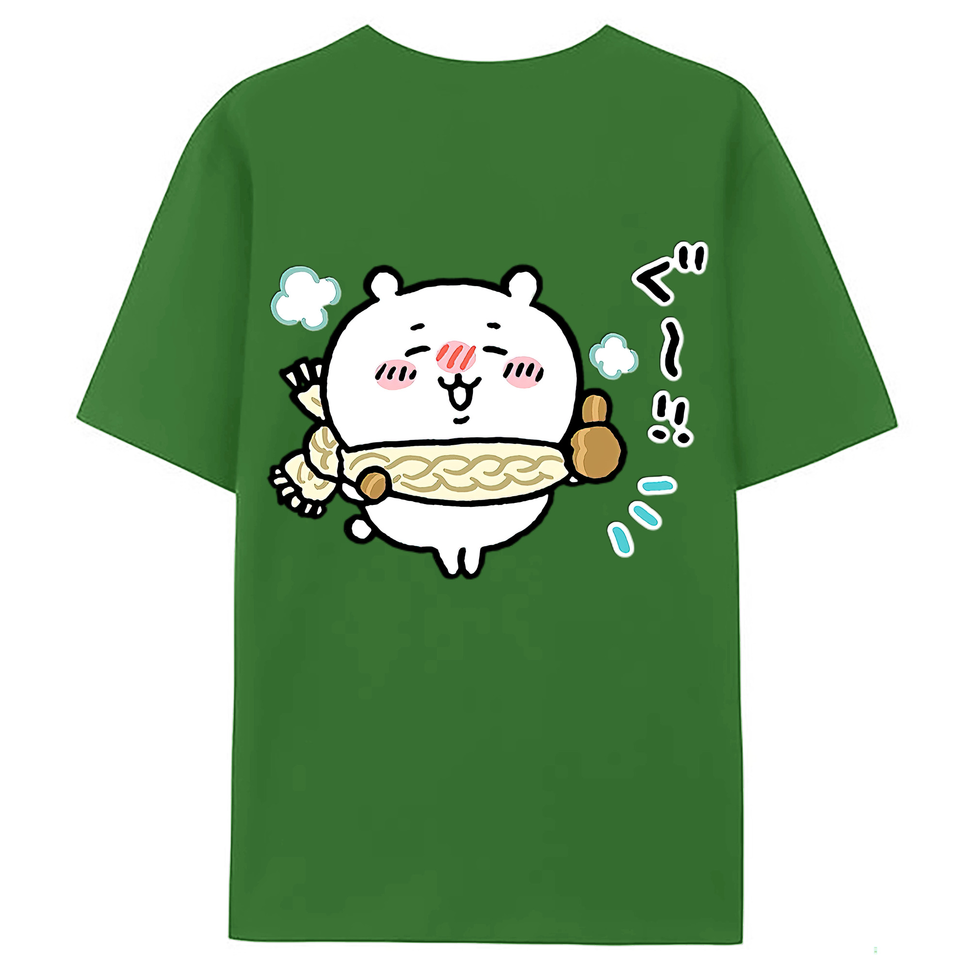 （画像用） ちいかわ ちいかわ Chii-kawa chiikawa レディース半袖Tシャツ(バックプリント)